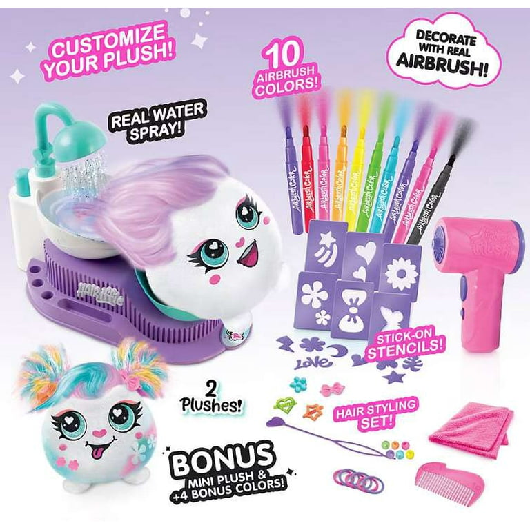 Canal Toys - Airbrush Plush - Peluche Licorne Cosmique à personnaliser