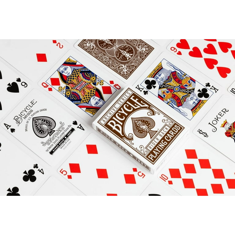 Bicycle Archive Series Rider Back 1887 Playing Cards, Poker Size