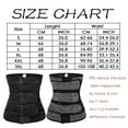 thumbnail image 2 of Women's Double Coverage Waist Trainer Corset Trimmer Belt Waist Cincher Body Shaper Slimming Sports Girdle Weight Loss Shapewear, 2 of 8