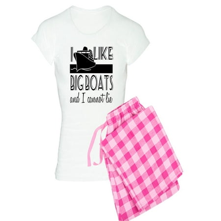 

CafePress - I Like Big Boats - Women s Light Pajamas