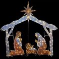 thumbnail image 5 of Rdhnmea Nativity Sets for Christmas Outdoor Metal Nativity Scene Yard Stake Lighted Christmas Decoration Christmas Outside Decor, 5 of 9