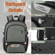 thumbnail image 3 of Mochila OCKLILY para equipo de baloncesto con pelota y zapato Compart, 3 of 6