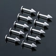 thumbnail image 1 of 10pcs Anillos de acero Inoxidable Yinane Labret Nose Studs Piercings de Oreja Calibre 16 anillos de labios, 1 of 8