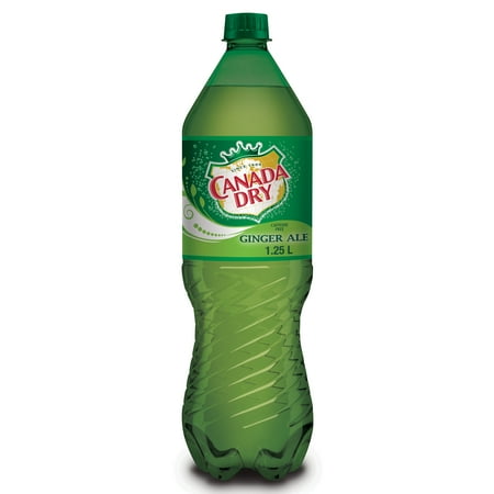 Canada Dry Caffeine Free Ginger Ale Soda Pop, 42.26 fl oz, Bottle