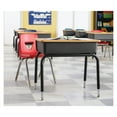 thumbnail image 4 of Lorell, 18" Seat-height Stacking Student Chairs, 4 / Carton, Burgundy, 4 of 8