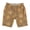 Multicoloured - beigekhaki, variant on Scotch & Soda Mens Coral Print Casual Walking Shorts, Multicoloured, 33