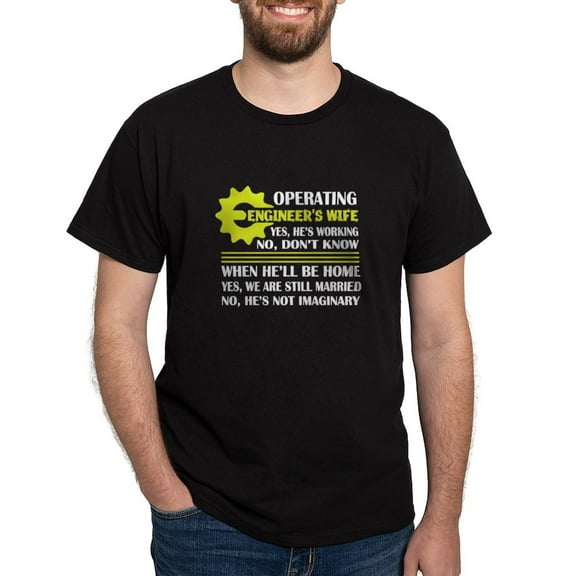 CafePress - I Am An Operating Engineer’S Wife T Shirt T Shirt - Men's Classic Graphic Cotton T-Shirt