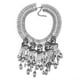 thumbnail image 2 of Qarigey Collar clavícula borla grande calavera esqueleto Collar cadenas cortas joyería calavera cadenas accesorio de moda Ropa, zapatos y accesorios Miscelánea Negro Qarigey AP014931-02, 2 of 6