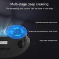 thumbnail image 3 of Smart Dual-Mode Robot Vacuum, Robot Vacuum and Mop Combo, Vacuum Cleaner Mop and Sweep, Robotic Vacuum Cleaner Strong Suction, Strong Suction Power, Auto Recharge, for Hard Floors, Pet Hair (Black), 3 of 7