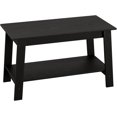thumbnail image 1 of Industrial 2-Tier Coffee Table, 31.5" Narrow Storage Side Table with Rustic Finish for Living Room & Bedroom., 1 of 8