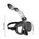 thumbnail image 2 of Equipo De Snorkel Con Visor Amplio Y Antiniebla Para Adultos Y Jóvenes (Negro), 2 of 4