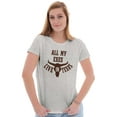 thumbnail image 3 of All Exes Live In Texas Lonestar State Womens Fitted Plus Size Graphic Tee Brisco Brands 3X, 3 of 5