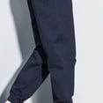 thumbnail image 4 of FRSASU Loose Cargo Pants for Men Stretch Cotton Versatile Elastic Waist Athletic Hiking Golf Pants with Pockets Blue, 4 of 5