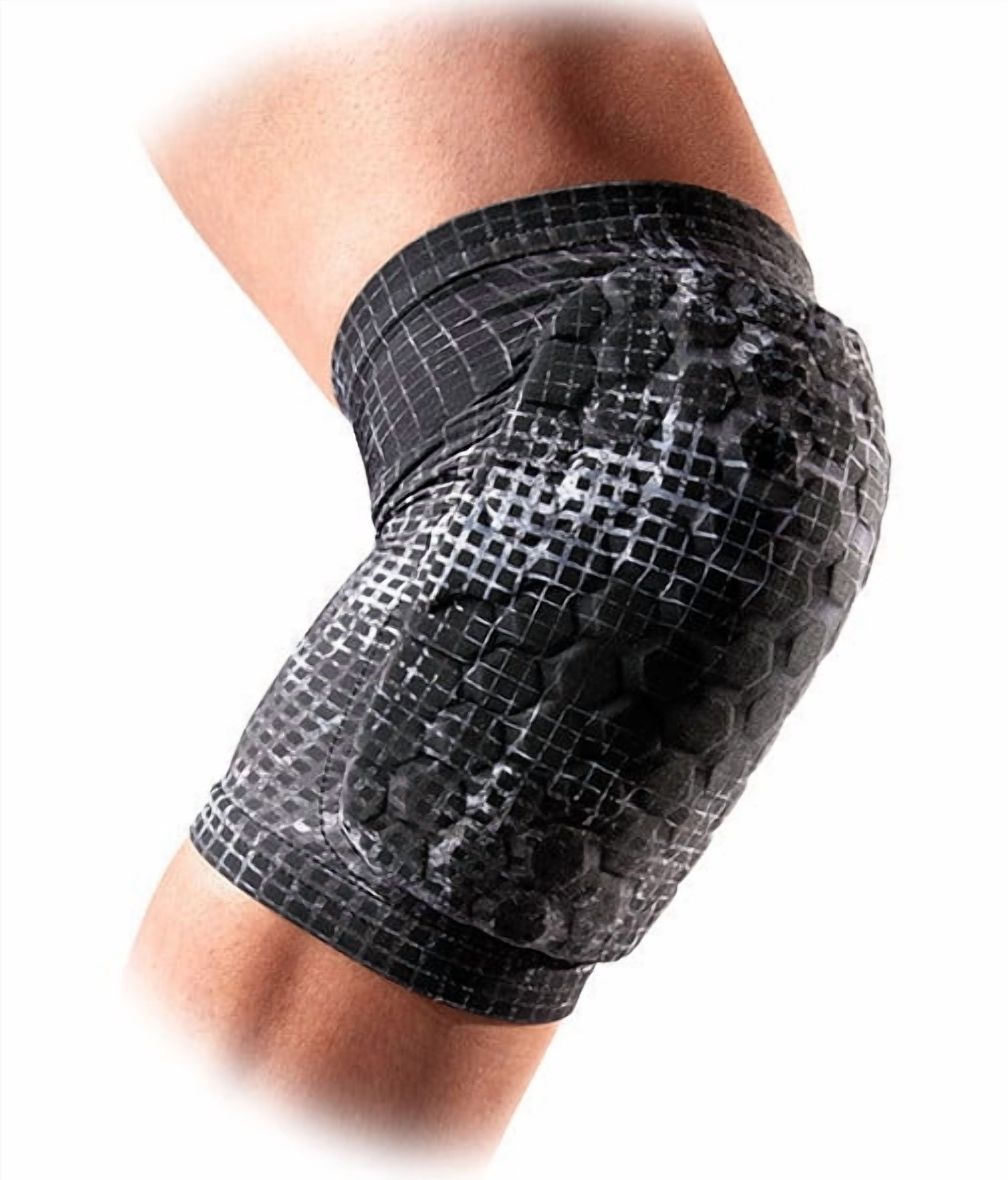 Mcdavid 6440 Hex Knee Pads/ Elbow Pads/ Shin Pads for Volleyball, Basketball, Football & All Contact Sports, Youth & Adult Sizes