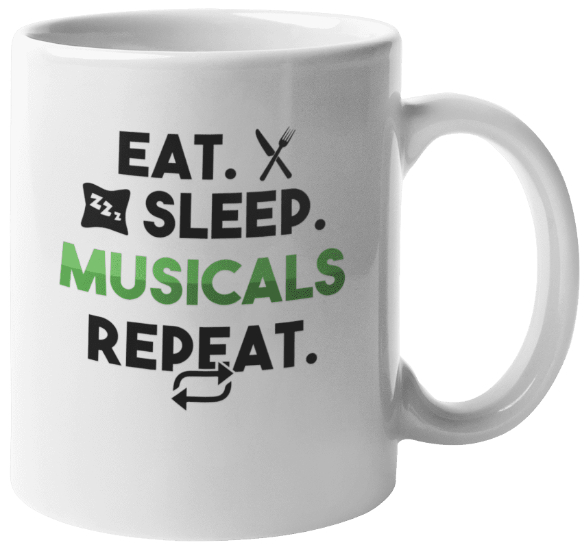 Repeat Mug Special Gift Gamers Size 11oz Sleep Game Eat 