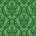 thumbnail image 1 of Ahgly Tapis d'Intérieur Lavable en Machine Carré Vert Émeraude Profond, 8 Pieds Carré, 1 of 7