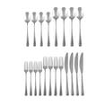 thumbnail image 3 of Cambridge Silversmiths Keene Hammered Mirror 20 Piece Flatware Set, Service for Four, silver, 3 of 4