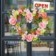 thumbnail image 1 of Xihbxyly Guirnalda de Amor para San Valentín, Decoración con Rosas Artificiales, Arreglo Floral Vibrante, Decoración para Bodas y Fiestas, Uso Doméstico y Festivo, Material Duradero, Juego de 1 Pieza, 1 of 7