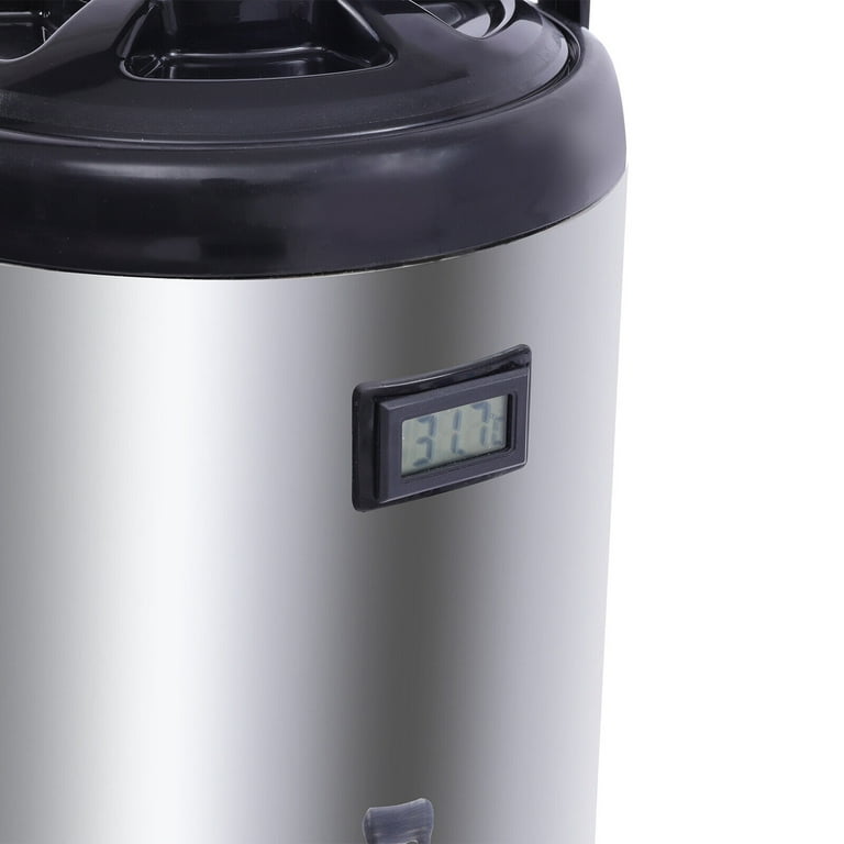 Thermal Airpot Beverage Dispenser, Stainless Steel - Destination