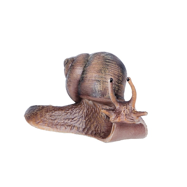 Figura De Caracol En Miniatura Cultivo Atención E Información De Los Niños Modelo De Caracol De Simulación Diseño Profesional Adorno De Caracol Para Decoración De Plantas De Bonsái Methold EL014270-02
