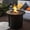 Black#69, variant on Patio Heater 28" Propane Gas Fire Pit Table, 50000 BTU Square Steel Fire Pit for Outside Patio Deck Garden Backyard-Black,Propane Heater