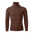 thumbnail image 4 of Fartey Men's Slim Fit Mock Turtleneck Pullover Sweater Casual Basic Knitted Thermal Sweaters Fashion Solid Color Long Sleeve Warm Sweaters, 4 of 9