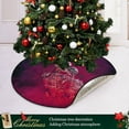 thumbnail image 6 of Coolnut Skeleton Couple Kissing Christmas Tree Mat Round Christmas Tree Stand Mat Decoration for Holiday Party Home Christmas Day Ornaments Floor Door, 28.3", 6 of 6