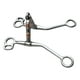thumbnail image 2 of Bit de snaffle de acero de acero inoxidable Tackle Horse Tackle fácil de usar SUMINISTROS ENestriano de 13 cm/5 pulgadas Suministros Bit para, 2 of 8