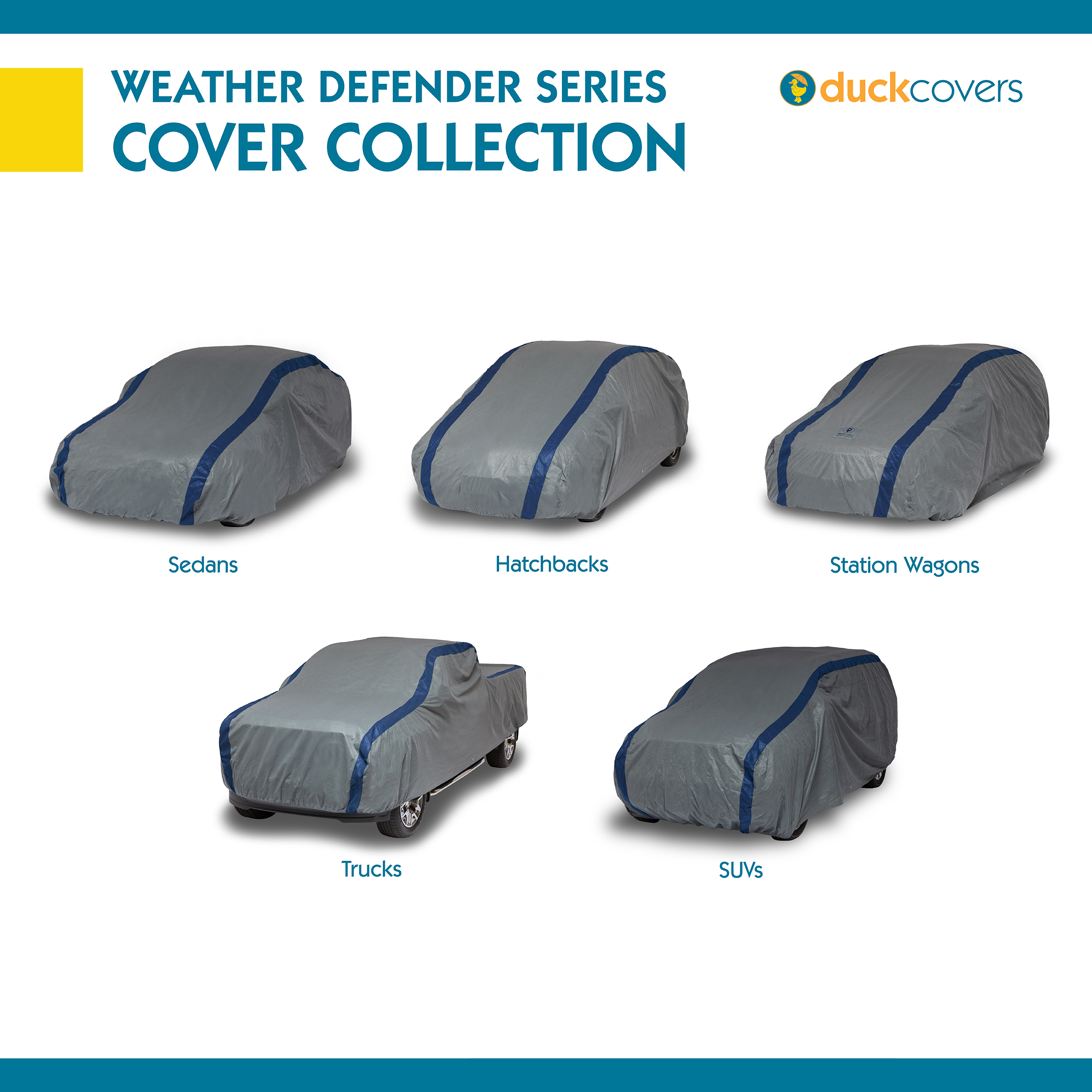 Duck Covers Weather Defender Car Cover, Fits Sedans Up to 16 ft. in. L  Fits select: 1990-2017 TOYOTA CAMRY, 1993-2017 NISSAN ALTIMA