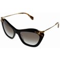 thumbnail image 1 of MIU MIU Sunglasses Women Black MU03PS 1ABOA7 Cateye, 1 of 5