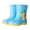 Light Blue, variant on Toddler Boy Girl Rain Boots Waterproof Lightweight Garden Puddle Play Shoes for Water Beach Outdoor Playing