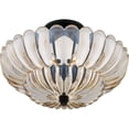 thumbnail image 4 of Whitecap 4-Light Mottled Cocoa Semi-Flush Mount, 4 of 5