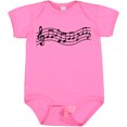 thumbnail image 3 of Inktastic Music Staff Musical Boys or Girls Baby Bodysuit, 3 of 5