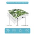 thumbnail image 4 of Quilt King Size Bedding Set, Monstera Palm Leaves Reversible Summer Quilt 3 Pieces, Summer Tropical Botanical Country Lightweight Bedspreads Coverlets with 2 Pillow Shams for All Seasons, 4 of 5
