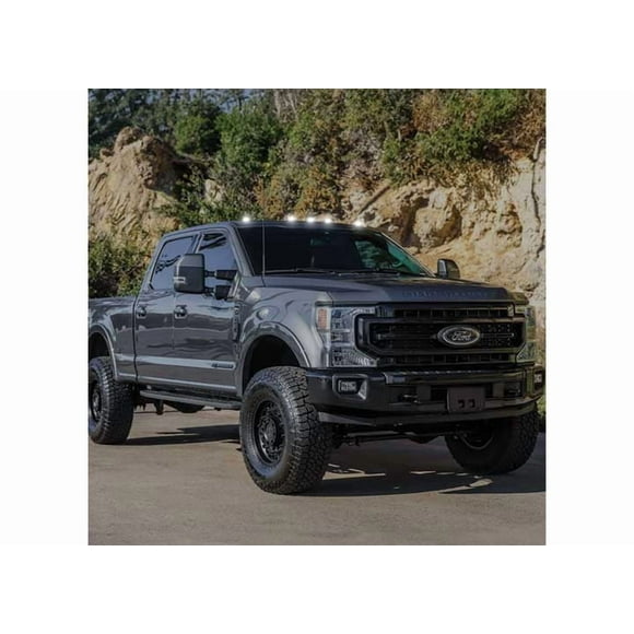 1722 F250/F350/F450/F550 SUPERDUTY CLEAR CAB ROOF LIGHT LENS FORWARD & REAR FACING WHITE LED