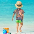 thumbnail image 6 of YAZAOO Summer T-shirt Sunscreen Luminous Hummingbird Magic Pattern Swim Tops, 6 of 6