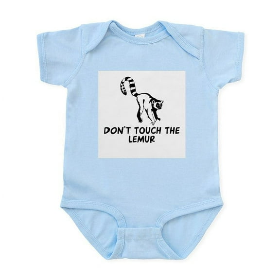 CafePress - Don't Touch The Lemur Infant Bodysuit - Baby Light Bodysuit, Size Newborn - 24 Months