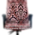 thumbnail image 4 of Printed Office Chair Covers, Stretch Computer Chair Cover Universal Boss Chair Covers Modern Simplism Style High Back Chair Slipcover - A1, Medium, 4 of 7