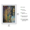 thumbnail image 2 of Amador Wineries - El Dorado County - California Vineyards Wine Country Art by Kerne Erickson - Japanese Unryu Rice Paper Art Print (Unframed) 12 x 16 in, 2 of 4