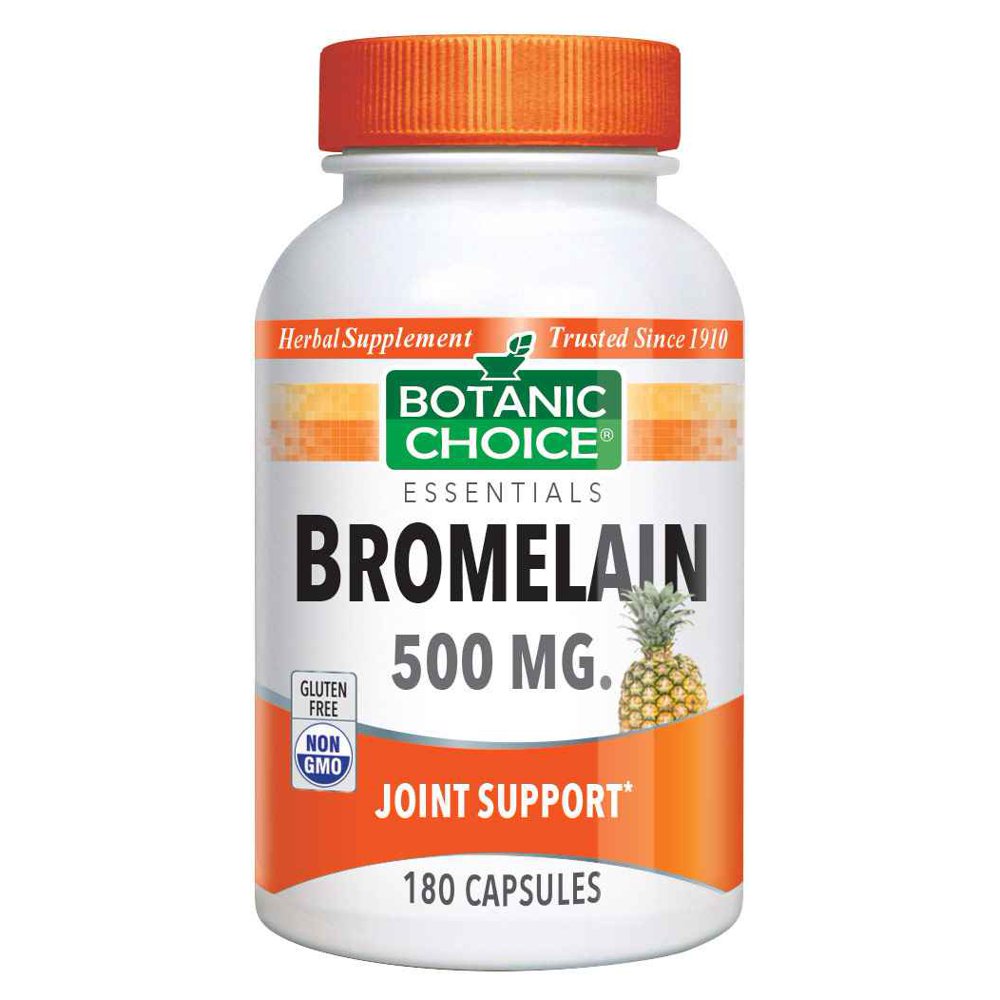 Botanic Choice Bromelain,180 capsules