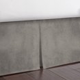 thumbnail image 3 of Vanessa Greige Platform Bed Skirt Full 15" Drop, 3 of 4