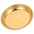 thumbnail image 2 of Assiette Ronde Assiette en Acier Inoxydable Assiette Vintage Assiette en Métal Assiette de Camping, 2 of 9