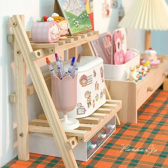 FUTUREORYY Sundries Storage Rack Plastic Home Decor 1Pc 13.8x13.8in