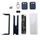 thumbnail image 3 of Juegos de Baterías Recargables Placa Principal y Estuche PD Carga Rápida Energía Móvil Batería Recargable de Iones de Litio 18650, Azul, 3 of 5