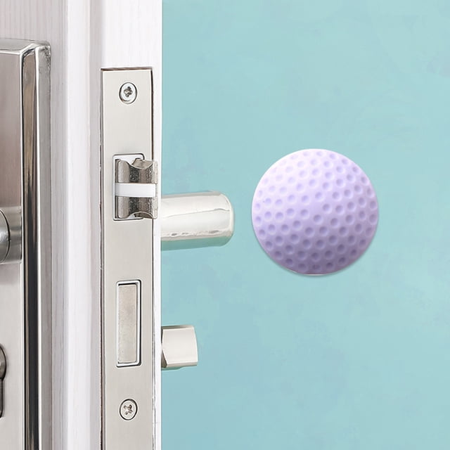 TIMIFIS Door Lock Protective Pad Rubber Silent Door Rear Collision Pad Wall Collision Ball Thickened Door Handle Pad Door Lock Protective Pad Kitchen Gadgets