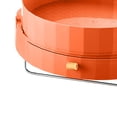 thumbnail image 3 of GUOOL Étagère de Rangement Rotative pour Épices Étagère Murale avec Crochet pour Garde-Manger Orange, 3 of 3