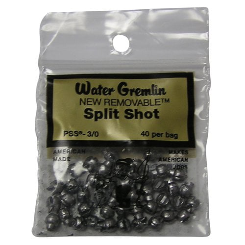 Water Gremlin Removable Split Shot Sinker