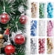 thumbnail image 4 of Bolas de Navidad de 6 cm, 24 piezas, adornos para árbol de Navidad, bolas de plástico, decoraciones navideñas para el hogar, Navidad N4O9, 4 of 5