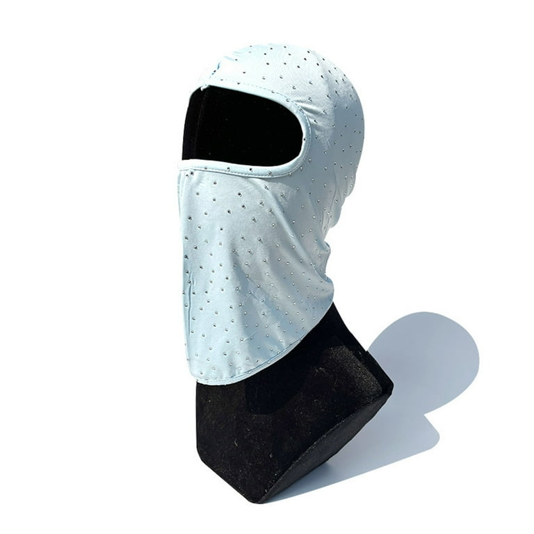 SUNRI Cycling Motorcycle Full Face Mask Shiny Rhinestone Sun