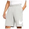 thumbnail image 4 of Nike Sportswear Club Men's Graphic Shorts Color: Dark Grey Heather/White/White Size: L, 4 of 7